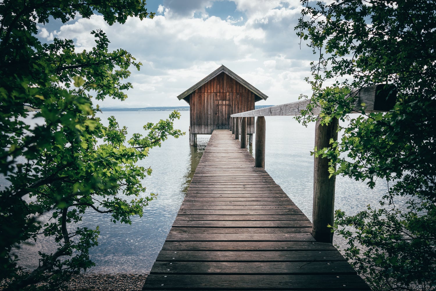 Boathouse at Lake Ammersee